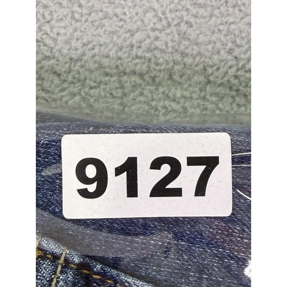 Levis 505 Jeans Mens 42x30 Blue Straight Medium Wash Denim Mid Rise Workwear‎